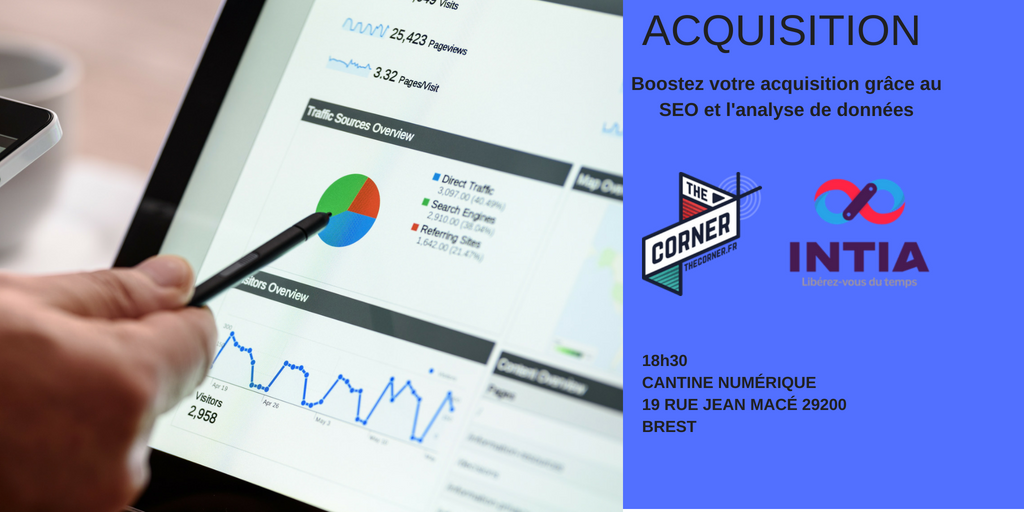 Meetup Acquisition : Boostez votre acquisition grâce au SEO et l'analyse de données @ The Mess (annexe Cantine) | Brest | Bretagne | France