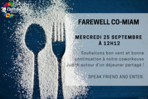 Farewell Comiam @ La Cantine numérique Brest