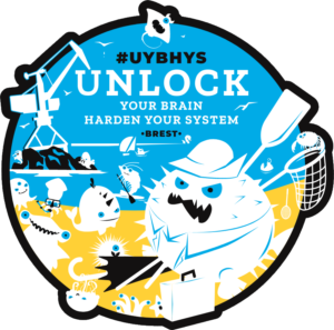 Visuel Unlock Your Brain Harden your system, événement phare organisé par la Cantine numérique