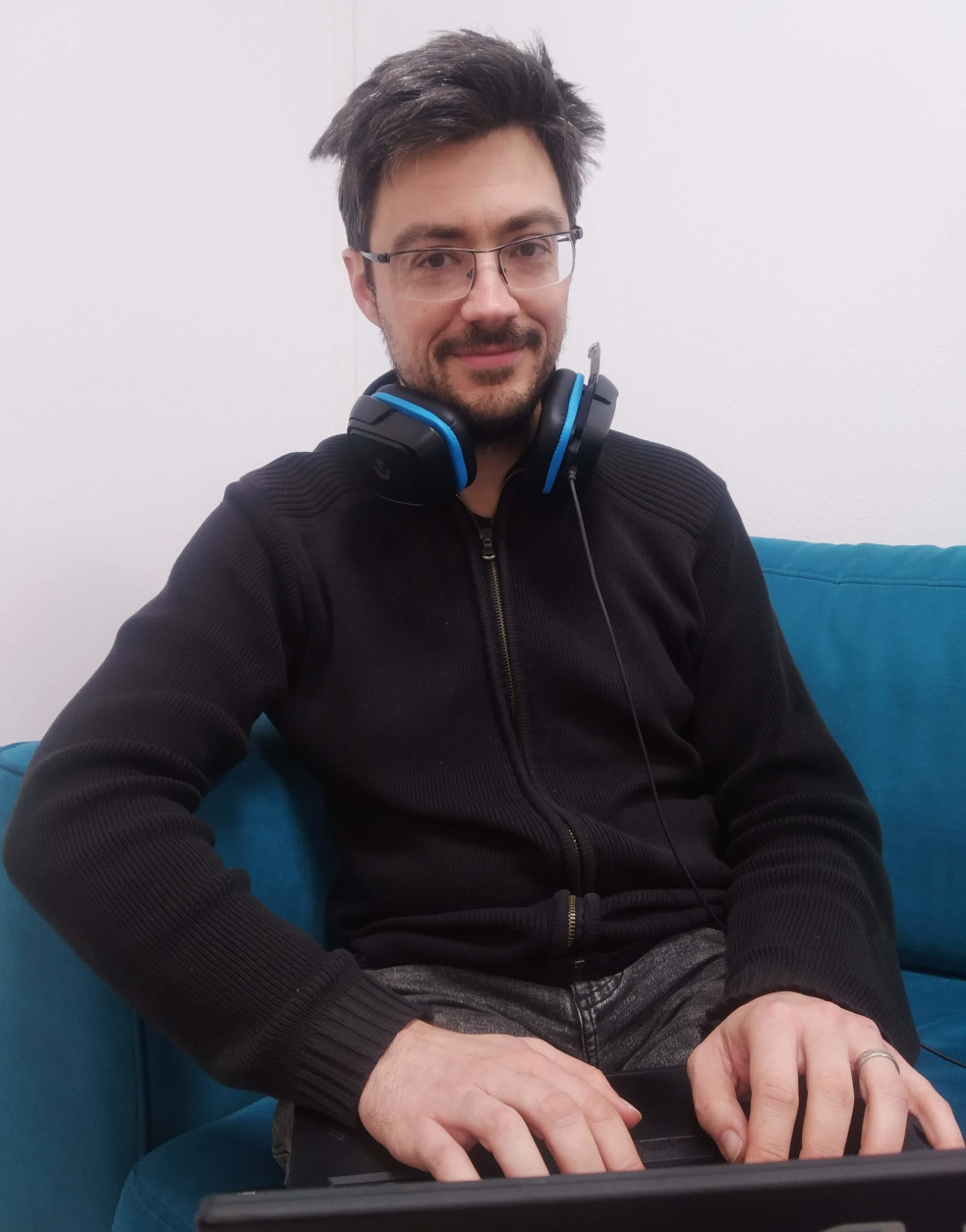 Portrait Damien Cassou coworking Cantine Brest